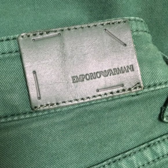 Emporio Armani Green Jeans - Picture 9 of 11
